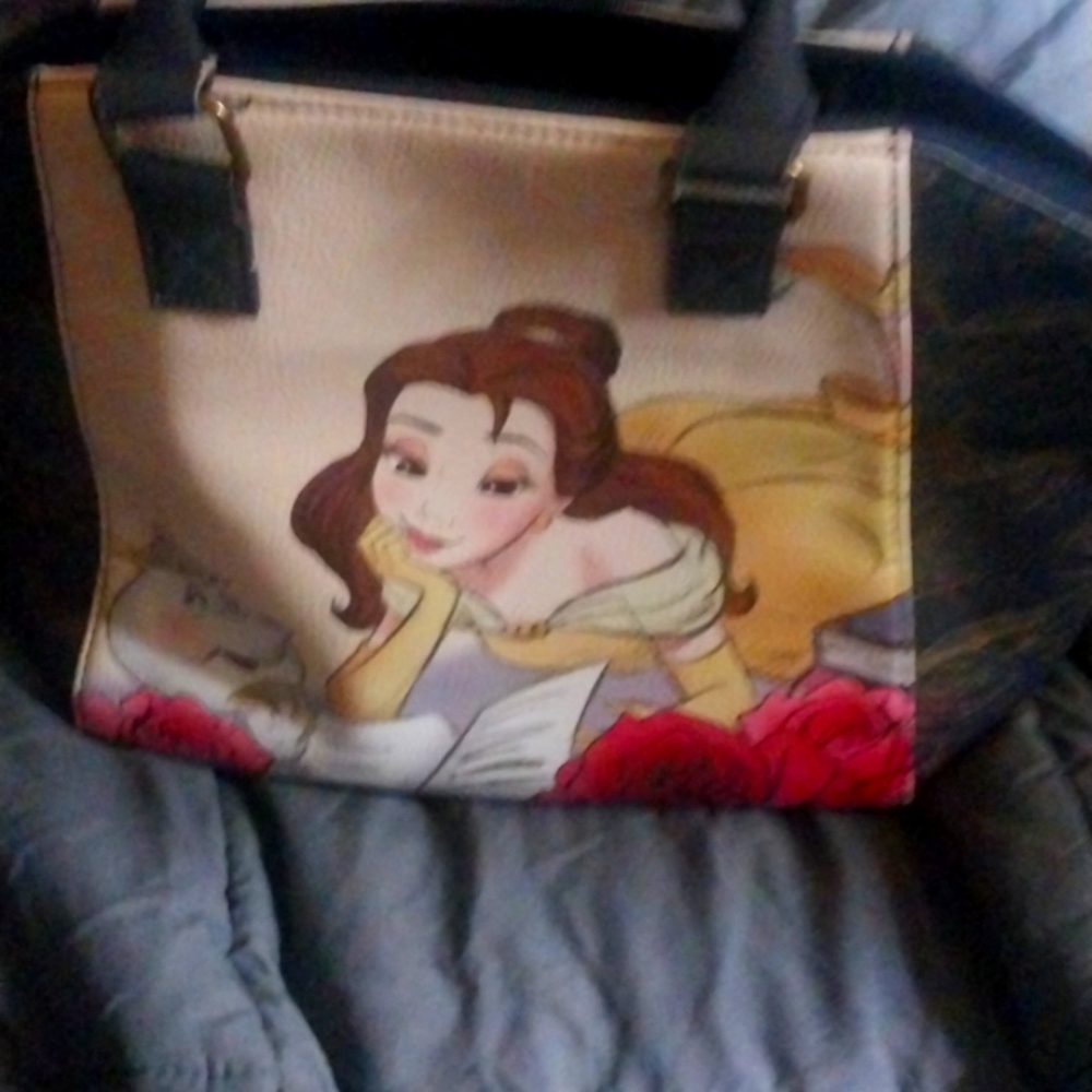 Disney Belle Shoulder Bag - Yellow and Black